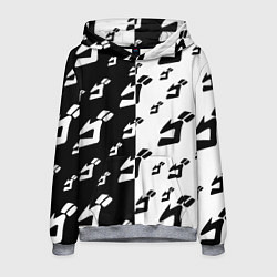 Толстовка-худи мужская JoJo Bizarre Adventure, цвет: 3D-меланж