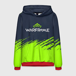 Толстовка-худи мужская WARFRAME ВАРФРЕЙМ, цвет: 3D-красный