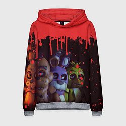 Толстовка-худи мужская Five Nights At Freddys, цвет: 3D-меланж