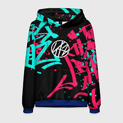 Толстовка-худи мужская Stray Kids, цвет: 3D-синий