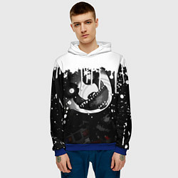 Толстовка-худи мужская Five Nights At Freddys - Puppet, цвет: 3D-синий — фото 2