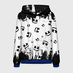 Толстовка-худи мужская MARSHMELLO МАРШМЕЛЛОУ, цвет: 3D-синий