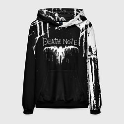 Толстовка-худи мужская Death Note, цвет: 3D-черный