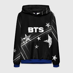 Толстовка-худи мужская BTS бойбенд Stars, цвет: 3D-синий