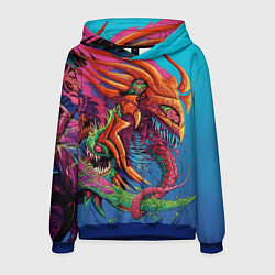Толстовка-худи мужская HyperBeast, цвет: 3D-синий