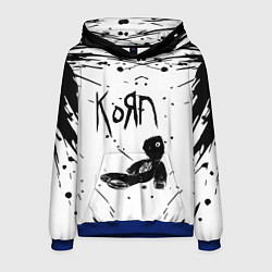 Толстовка-худи мужская Korn, цвет: 3D-синий