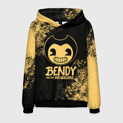 Толстовка-худи мужская Bendy And The Ink Machine, цвет: 3D-черный