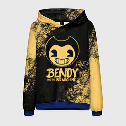 Толстовка-худи мужская Bendy And The Ink Machine, цвет: 3D-синий