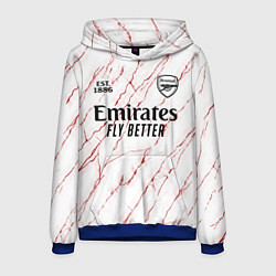 Толстовка-худи мужская ARSENAL 2021 - ГОСТЕВАЯ, цвет: 3D-синий