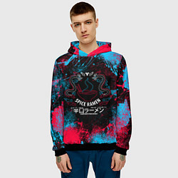 Толстовка-худи мужская SPICE RAMEN DESTINY 2, цвет: 3D-черный — фото 2