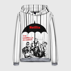 Толстовка-худи мужская The Umbrella Academy Season 3, цвет: 3D-меланж
