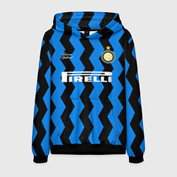 Толстовка-худи мужская INTER домашняя 2021, цвет: 3D-черный