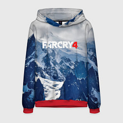 Толстовка-худи мужская FARCRY 4 S, цвет: 3D-красный
