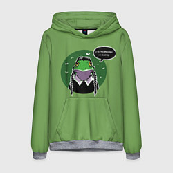 Толстовка-худи мужская Среда, чуваки, цвет: 3D-меланж