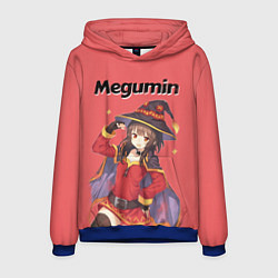 Толстовка-худи мужская Megumin, цвет: 3D-синий
