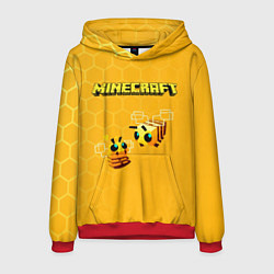 Толстовка-худи мужская Minecraft, цвет: 3D-красный