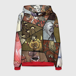 Толстовка-худи мужская Dont Starve, цвет: 3D-красный