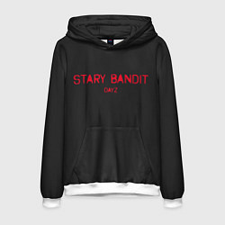 Толстовка-худи мужская Stary Bandit, цвет: 3D-белый