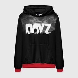 Толстовка-худи мужская DAYZ ДЕЙЗИ, цвет: 3D-красный
