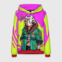 Толстовка-худи мужская Джагер Dota 2, цвет: 3D-красный