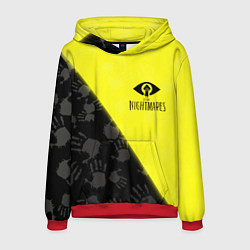 Толстовка-худи мужская Little Nightmares, цвет: 3D-красный