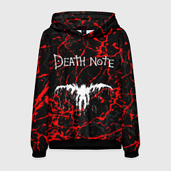 Толстовка-худи мужская ТЕТРАДЬ СМЕРТИ, цвет: 3D-черный