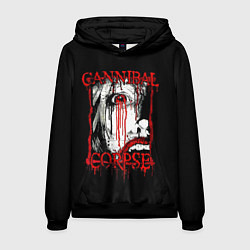 Толстовка-худи мужская Cannibal Corpse 2, цвет: 3D-черный