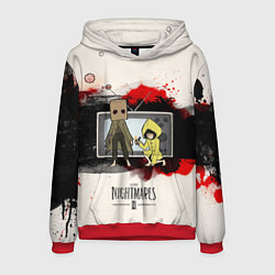 Толстовка-худи мужская Little Nightmares 2, цвет: 3D-красный