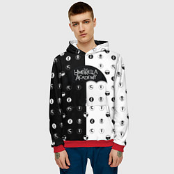 Толстовка-худи мужская Umbrella Academy, цвет: 3D-красный — фото 2