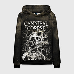 Толстовка-худи мужская Cannibal Corpse, цвет: 3D-черный
