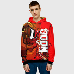 Толстовка-худи мужская DOOM Eternal, цвет: 3D-черный — фото 2