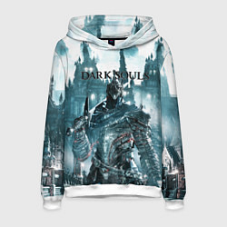 Толстовка-худи мужская Dark Souls, цвет: 3D-белый