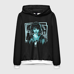 Толстовка-худи мужская Life Is Strange, цвет: 3D-белый