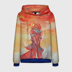 Толстовка-худи мужская Ryugu Rena, цвет: 3D-синий