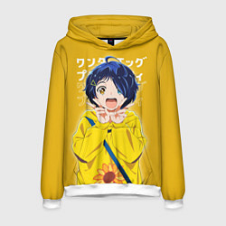 Толстовка-худи мужская Ohto ai, цвет: 3D-белый