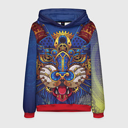 Толстовка-худи мужская Kitty, цвет: 3D-красный