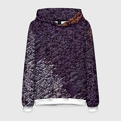 Толстовка-худи мужская SYMBOL, цвет: 3D-белый