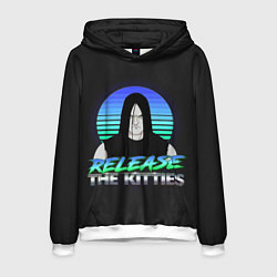 Толстовка-худи мужская Нэйтан Эксплоужен, цвет: 3D-белый