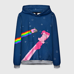 Мужская толстовка Nyan cat x Pony