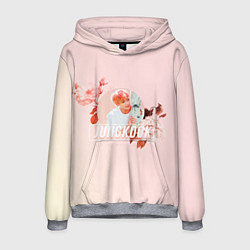 Толстовка-худи мужская Чон Чонгук, цвет: 3D-меланж