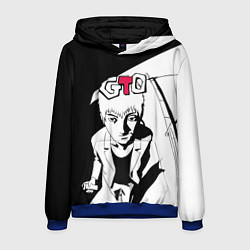 Толстовка-худи мужская GTO, цвет: 3D-синий