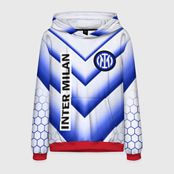 Толстовка-худи мужская ИНТЕР МИЛАН INTER MILAN, цвет: 3D-красный