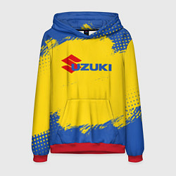 Толстовка-худи мужская Suzuki Сузуки Z, цвет: 3D-красный