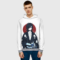 Толстовка-худи мужская ДОРОРО ХЯККИМАРУ, цвет: 3D-меланж — фото 2