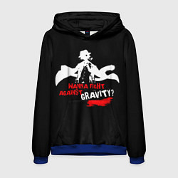 Толстовка-худи мужская Чуя Накахара бродячие псы, цвет: 3D-синий