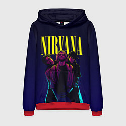 Мужская толстовка Nirvana Neon