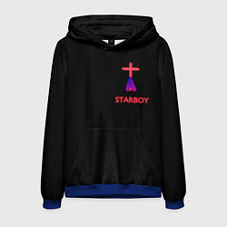 Толстовка-худи мужская STARBOY - The Weeknd, цвет: 3D-синий