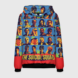 Толстовка-худи мужская The Suicide Squad, цвет: 3D-черный