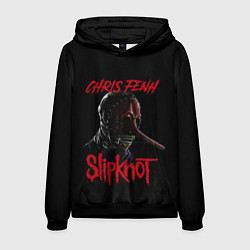 Толстовка-худи мужская CHRIS FENH SLIPKNOT СЛИПКНОТ Z, цвет: 3D-черный