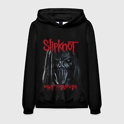 Толстовка-худи мужская MICK THOMPSON SLIPKNOT СЛИПКНОТ Z, цвет: 3D-черный